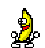 Dancing banana
